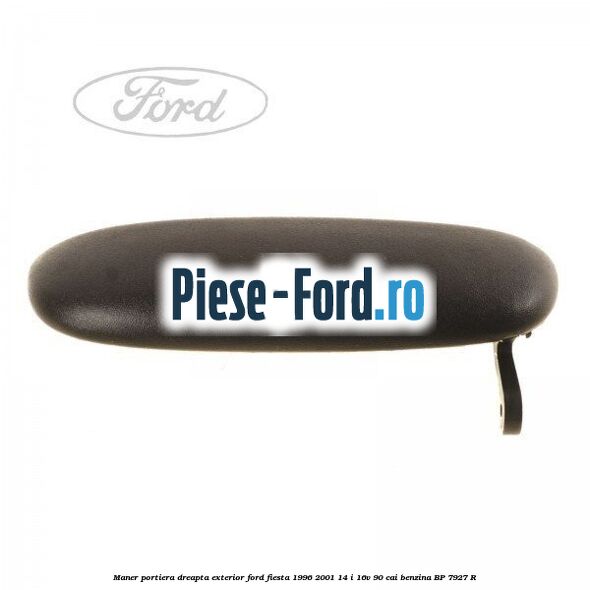Maner portiera dreapta exterior Ford Fiesta 1996-2001 1.4 i 16V 90 cai #2BD19B03B0